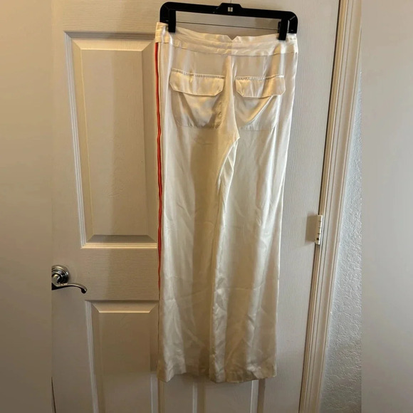 michelle farmer Drawstring Pant Silk Charmeuse Side Stripe - Picture 4 of 6